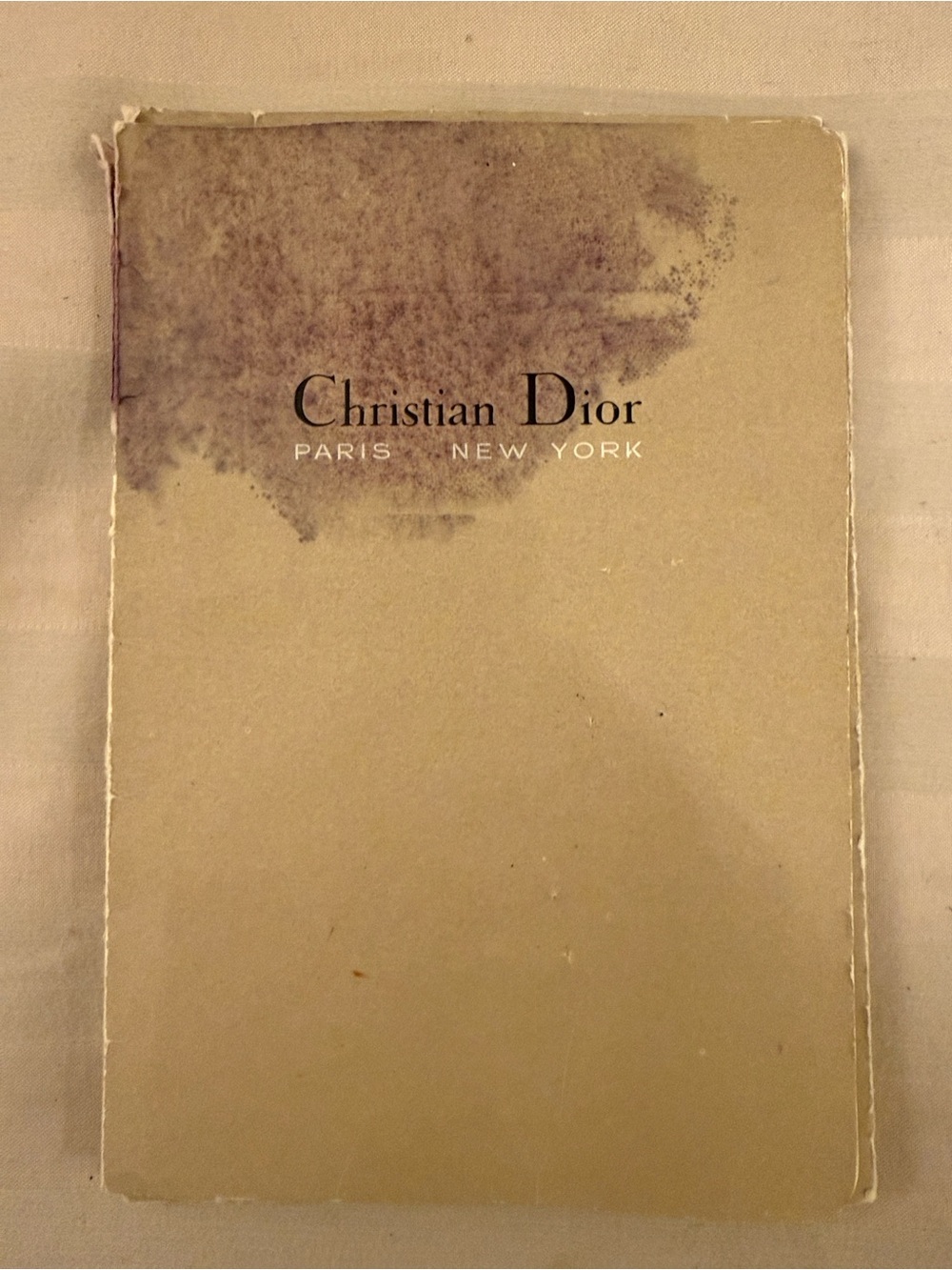Christian Dior vintage Beige stocking with Logo - Picture 4 of 4
